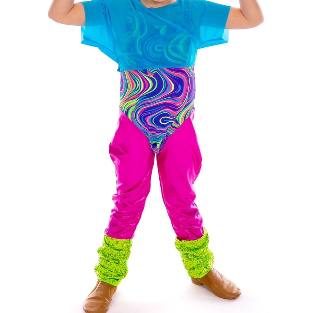 80’s style dance costume